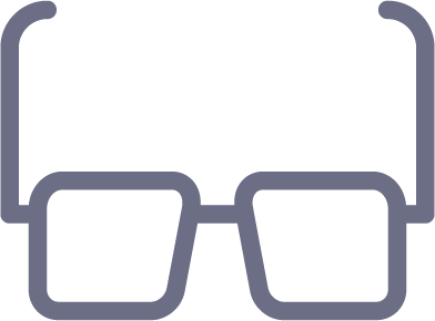 icon showing eyeglasses